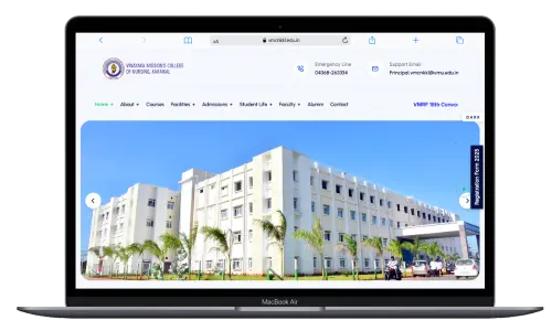 Medical college website design for VMCN Karaikal